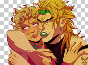 JoJo's Bizarre Adventure Dio Brando Sticker Telegram Stardust Crusaders PNG  - cartoon, face, ficti…