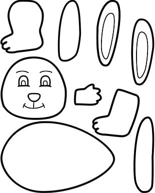Easter Bunny Coloring Book Easter Egg Child PNG, Clipart, Area, Broken ...