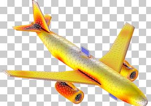 Airplane COMSOL Multiphysics Simulation Aerials PNG