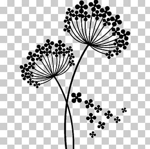 Sticker Wall Decal Flower Plant Stem PNG, Clipart, Art, Artwork, Black