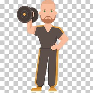 Cartoon White People Black Illustration PNG