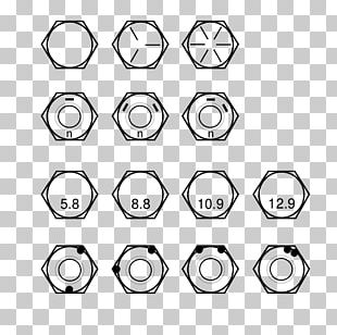 Nut Anchor Bolt Screw Thread PNG