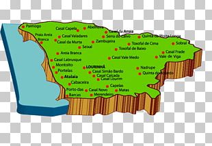 LourinhÃ£ E Atalaia Matas Map Paimogo Beach Freguesia PNG