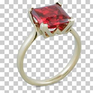 Ruby Ring Gemstone Jewellery Colored Gold PNG
