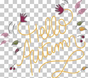 Autumn Logo Handwriting Recognition PNG