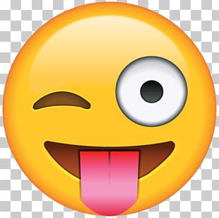 Emoji Wink Smiley Face Tongue PNG, Clipart, Conversation, Crying, Emoji ...