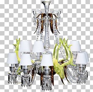 Chandelier Baccarat Lead Glass Lighting PNG