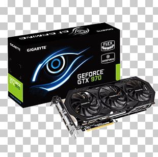 Graphics Cards & Video Adapters MSI GTX 970 GAMING 100ME GeForce GDDR5 SDRAM Gigabyte Technology PNG