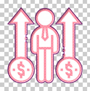 High Income Icon Executive Icon Business Management Icon PNG