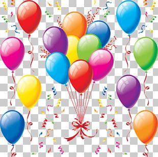 Balloon Party Birthday Color PNG, Clipart, Balloon, Birthday, Birthday ...