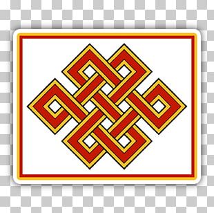 Endless Knot Eternity Buddhism PNG, Clipart, Angle, Area, Ashtamangala ...