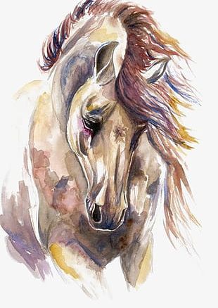 Download Watercolor Horse Png Images Watercolor Horse Clipart Free Download