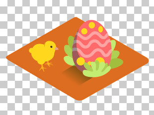 Chicken - Easter Egg With Chick Illustration PNG
