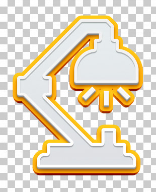 Desk Lamp Icon Light Icon Cartoonist Icon PNG