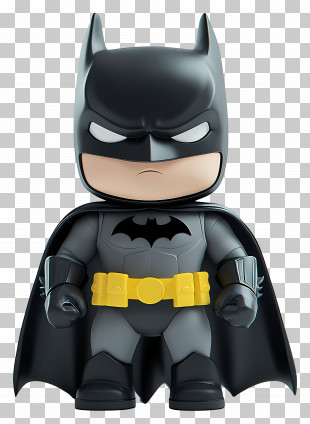 Batman - Chibi Batman In Cute Style PNG