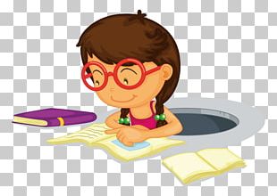 Girl Doing Homework Png Images Girl Doing Homework Clipart Free Download