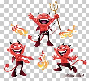 Devil Angel Illustration PNG