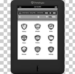 E-Readers Prestigio MULTIREADER 5364 Czytnik E-book Prestigio MultiReader 5664 Supreme 4 GB PNG