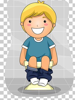 Toilet Training Cartoon Png Clipart Bathroom Boy Cartoon