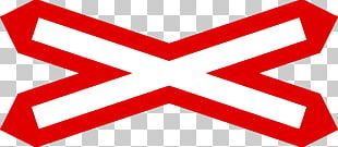 Train Level Crossing Road Traffic Sign Boom Barrier PNG