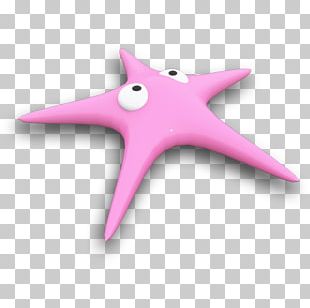 Pink Marine Invertebrates Echinoderm Starfish PNG