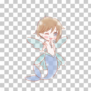 Rilu Rilu Fairilu - Mermaid Fairy With Wings PNG