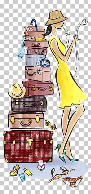 Watercolor Travel Clipart PNG
