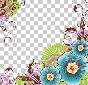 Flower Circle Purple PNG, Clipart, Area, Art, Border, Border Frame ...