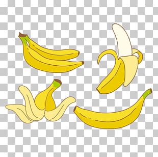 Banana Euclidean Shape PNG