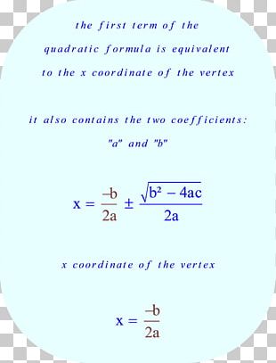 quadratic formula clipart