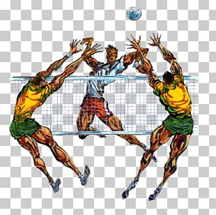 volleyball match clipart