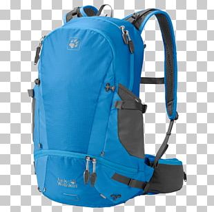 Backpack Jack Wolfskin Hiking Blue Outdoor Recreation PNG
