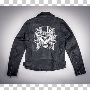 Leather Jacket Not In This Lifetime... Tour Guns N' Roses Appetite For Destruction PNG