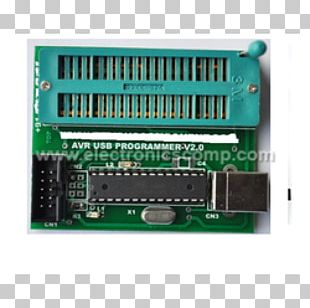 Microcontroller Hardware Programmer Electronics Flash Memory Circuit Microcontroller Hardware Programmer Electronics Flash Memory Circuit
