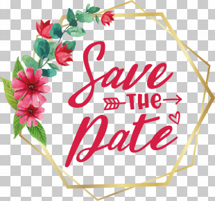 Save The Date PNG