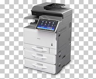 Photocopier Multi-function Printer Ricoh Printing PNG, Clipart, Color ...