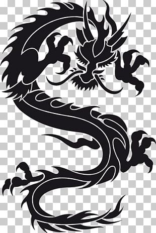 Chinese Dragon Tattoo Decal Japanese Dragon PNG, Clipart, Artwork ...