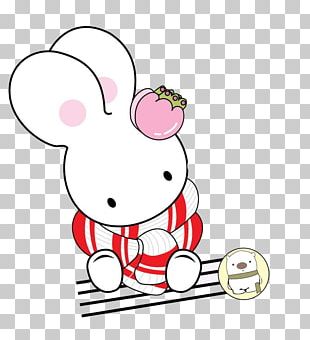 Rabbit Cuteness Moe Cartoon Illustration PNG
