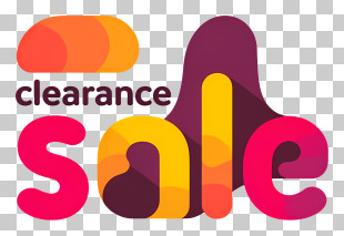 Clearance Sale - Clearance Sale Colorful Logo PNG