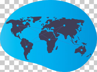 Connected World PNG
