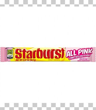 Wrigley Starburst Sour Fruit Chews Lollipop Taffy Candy PNG
