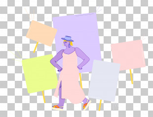 Cartoon Line Meter Behavior Human PNG