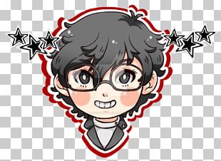 Persona 5 Fan Art Sticker PNG
