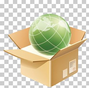 Earth Paper Box PNG