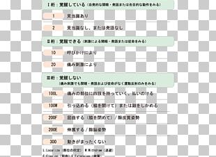 Coma Scale PNG Images