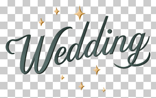 Wedding - Elegant Wedding Cursive Script PNG