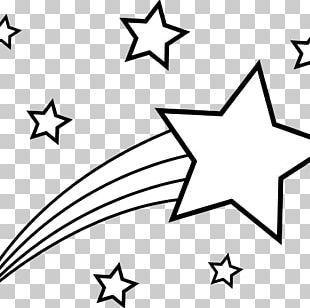 Black And White Shooting Star PNG, Clipart, Objects, Star Free PNG Download