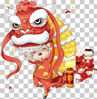 Lion Dance Chinese New Year Dragon Dance Chinese Guardian Lions PNG ...