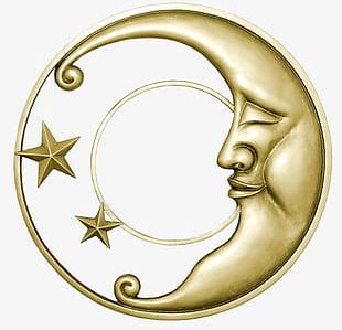 Gold Moon PNG Transparent Images Free Download Total PNG