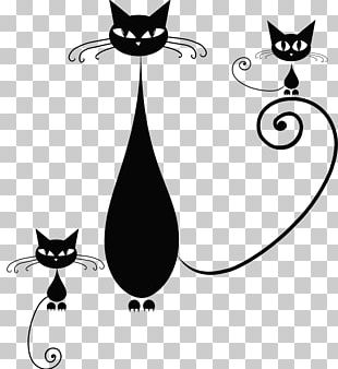 Black Cat Silhouette PNG, Clipart, Animals, Black, Black And White ...